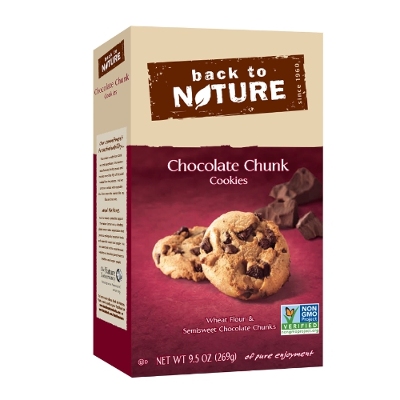 Back to Nature Issues a Product Recall and Allergy Alert for Chocolate Chunk Cookies, Mini Chocolate Chunk Cookies and Chocolate Granola Due to Undeclared Milk